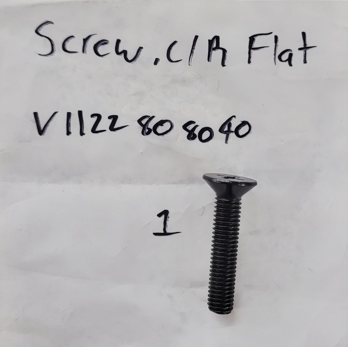 V1122808040 - SCREW, C/R FLAT image 0