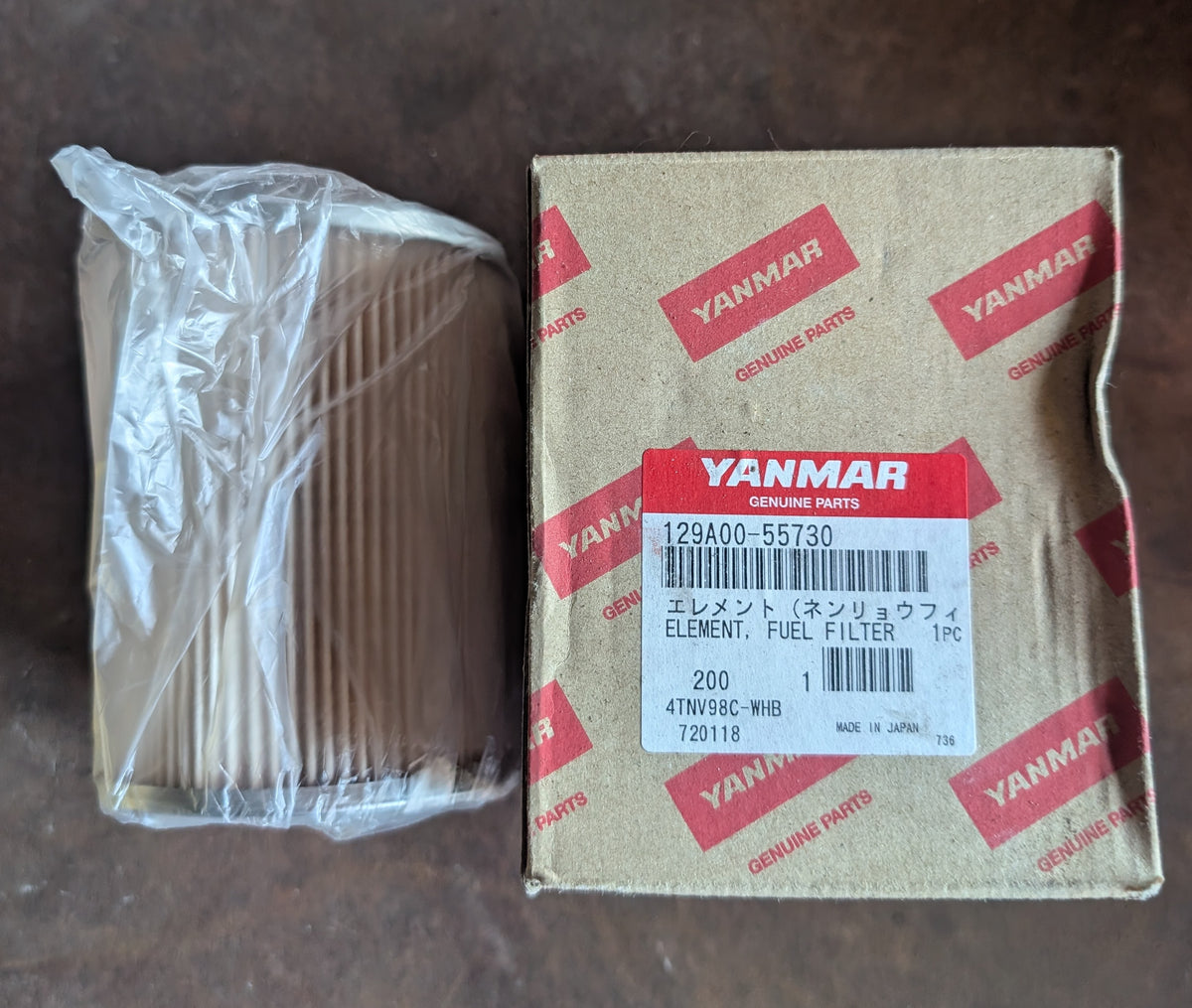 129A00-55730 - ELEMENT, FUEL FILTER