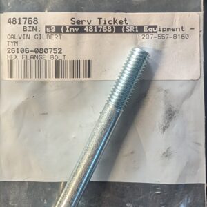 26106-080752 - HEX FLANGE BOLT